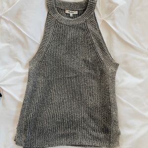 Madewell Valley Sweater Tank in Grey | Size S